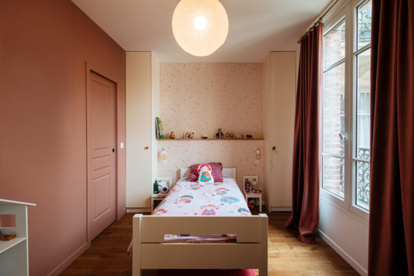 chambre-enfant-rose-architecture-intérieur-paris