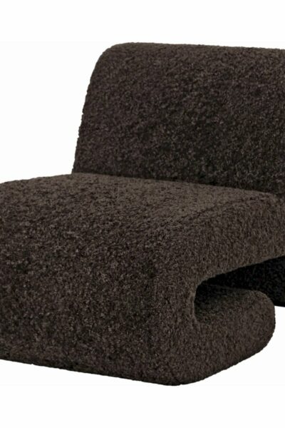 Fauteuil lounge effet bouclette confort élégant - La redoute